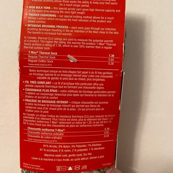 WindRiver TMax Heat Thermal Socks - Picture 2 of 3